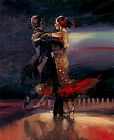 Flamenco Dancer Famous Paintings - dance series I